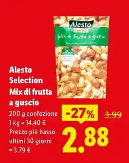 Lidl Alesto Selection Mix di frutta a guscio offerta