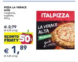 Esselunga PIZZA LA VERACE ALTA offerta