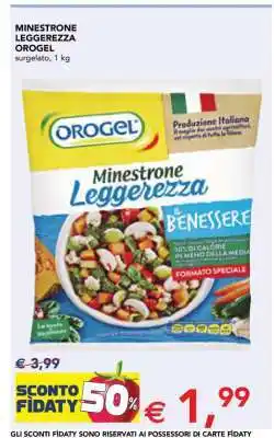 Esselunga Minestrone Leggerezza Orogel offerta