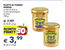 Esselunga Filetti di Tonno Parodi offerta
