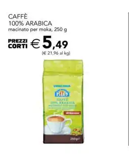 Esselunga CAFFE 100% ARABICA offerta