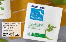 Esselunga TOVAGLIOLI PER CHI AMA LA NATURA ESSELUNGA offerta