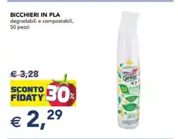 Esselunga BICCHIERI IN PLA offerta