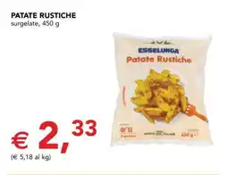 Esselunga PATATE RUSTICHE offerta