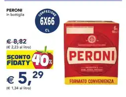 Esselunga PERONI in bottiglia offerta