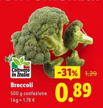 Lidl Broccoli offerta