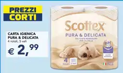 Esselunga CARTA IGIENICA PURA & DELICATA offerta