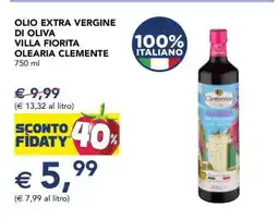 Esselunga OLIO EXTRA VERGINE DI OLIVA VILLA FIORITA OLEARIA CLEMENTE offerta