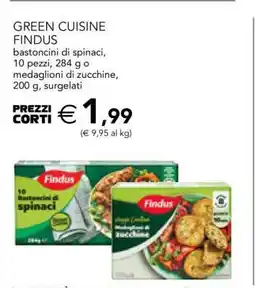 Esselunga GREEN CUISINE FINDUS offerta