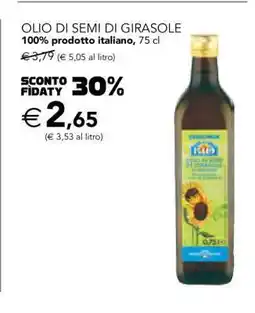 Esselunga Olio di semi di girasole offerta