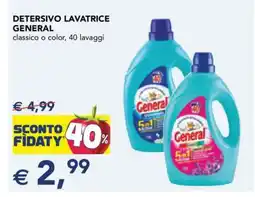 Esselunga DETERSIVO LAVATRICE GENERAL offerta