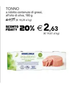 Esselunga TONNO offerta