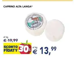 Esselunga Caprino Alta Langa offerta