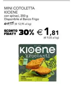 Esselunga MINI COTOLETTA KIOENE offerta