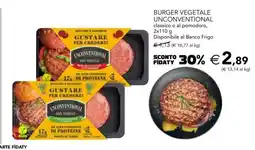 Esselunga BURGER VEGETALE UNCONVENTIONAL offerta