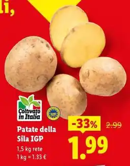 Lidl Patate della Sila IGP offerta