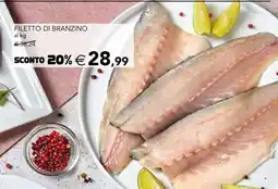 Esselunga Filetto di branzino offerta