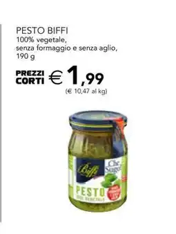 Esselunga Pesto Biffi offerta