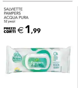 Esselunga SALVIETTE PAMPERS ACQUA PURA offerta