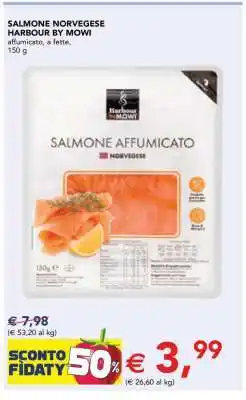 Esselunga Salmone Norvegese Harbour by Mowi offerta