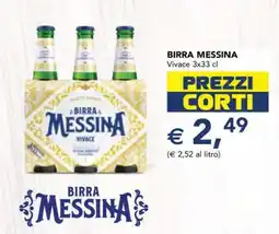 Esselunga Birra MESSINA offerta