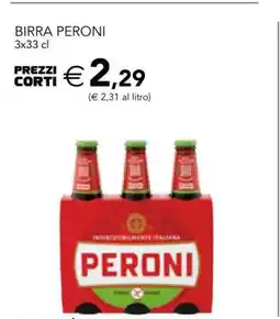 Esselunga Birra Peroni offerta