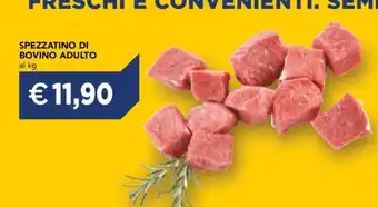 Esselunga Spezzatino di bovino adulto offerta