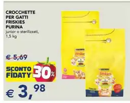 Esselunga CROCCHETTE PER GATTI FRISKIES PURINA offerta