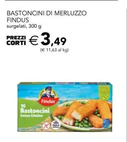Esselunga Bastoncini di Merluzzo Findus offerta