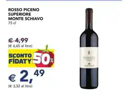 Esselunga Rosso Piceno Superiore Monte Schiavo offerta