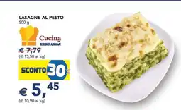Esselunga Lasagne al Pesto offerta
