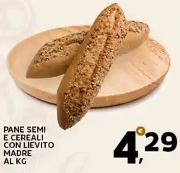 Extra Supermercati Pane semi e cereali con lievito madre offerta