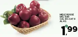 Extra Supermercati Mele rosse del sud cal 65+cat ii offerta