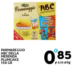 Extra Supermercati Parmareggio abc della merenda plumcake offerta