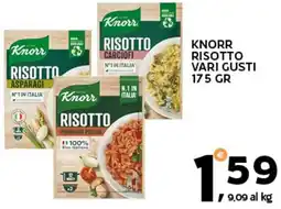Extra Supermercati Knorr risotto offerta