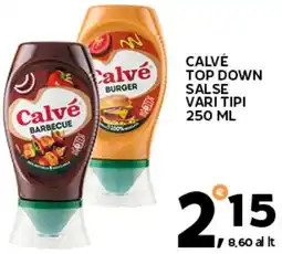 Extra Supermercati Calvé top down salse offerta