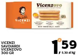 Extra Supermercati Vicenzi savoiardi vicenzovo offerta