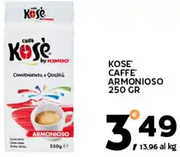 Extra Supermercati Kose' caffe' armonioso armonioso offerta