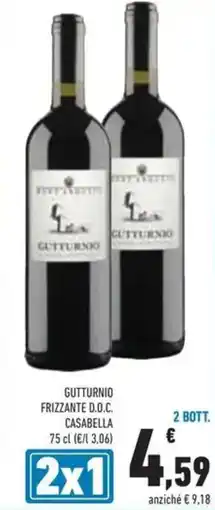 Conad Gutturnio frizzante d.o.c. CASABELLA offerta