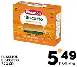 Extra Supermercati Plasmon biscotto offerta