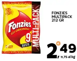 Extra Supermercati Fonzies multipack offerta