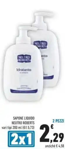 Conad Sapone liquido NEUTRO ROBERTS offerta