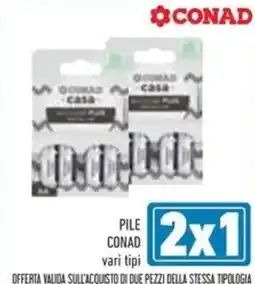 Conad Pile CONAD offerta