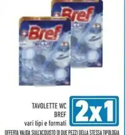 Conad Tavolette wc BREF offerta