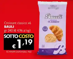 Eurospesa Croissant classico x6 BAULI offerta