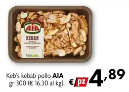 Eurospesa Keb's kebab pollo AIA offerta