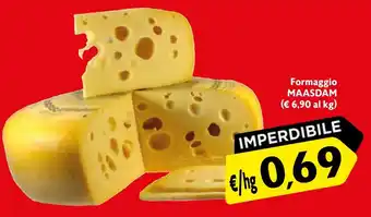 Eurospesa Formaggio MAASDAM offerta