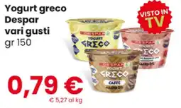 DeSpar Express Yogurt greco Despar offerta