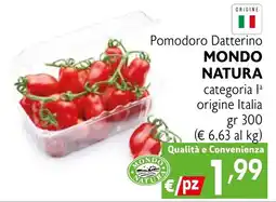 Eurospesa Pomodoro Datterino MONDO NATURA offerta