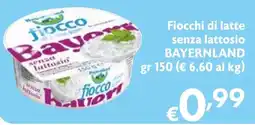 Eurospesa Fiocchi di latte senza lattosio BAYERNLAND offerta